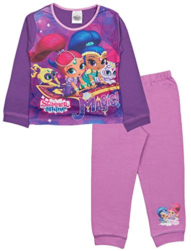 Shimmer & Shine Magic Girls Purple Pyjamas
