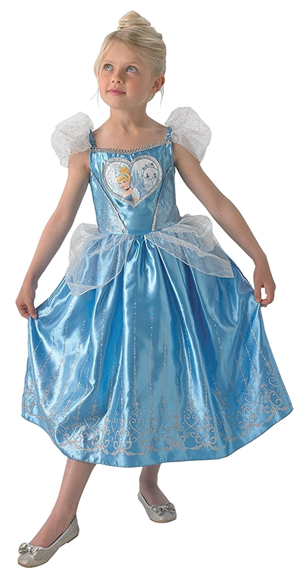 Disney Princess Cinderella Love Heart Fancy Dress Costume Large