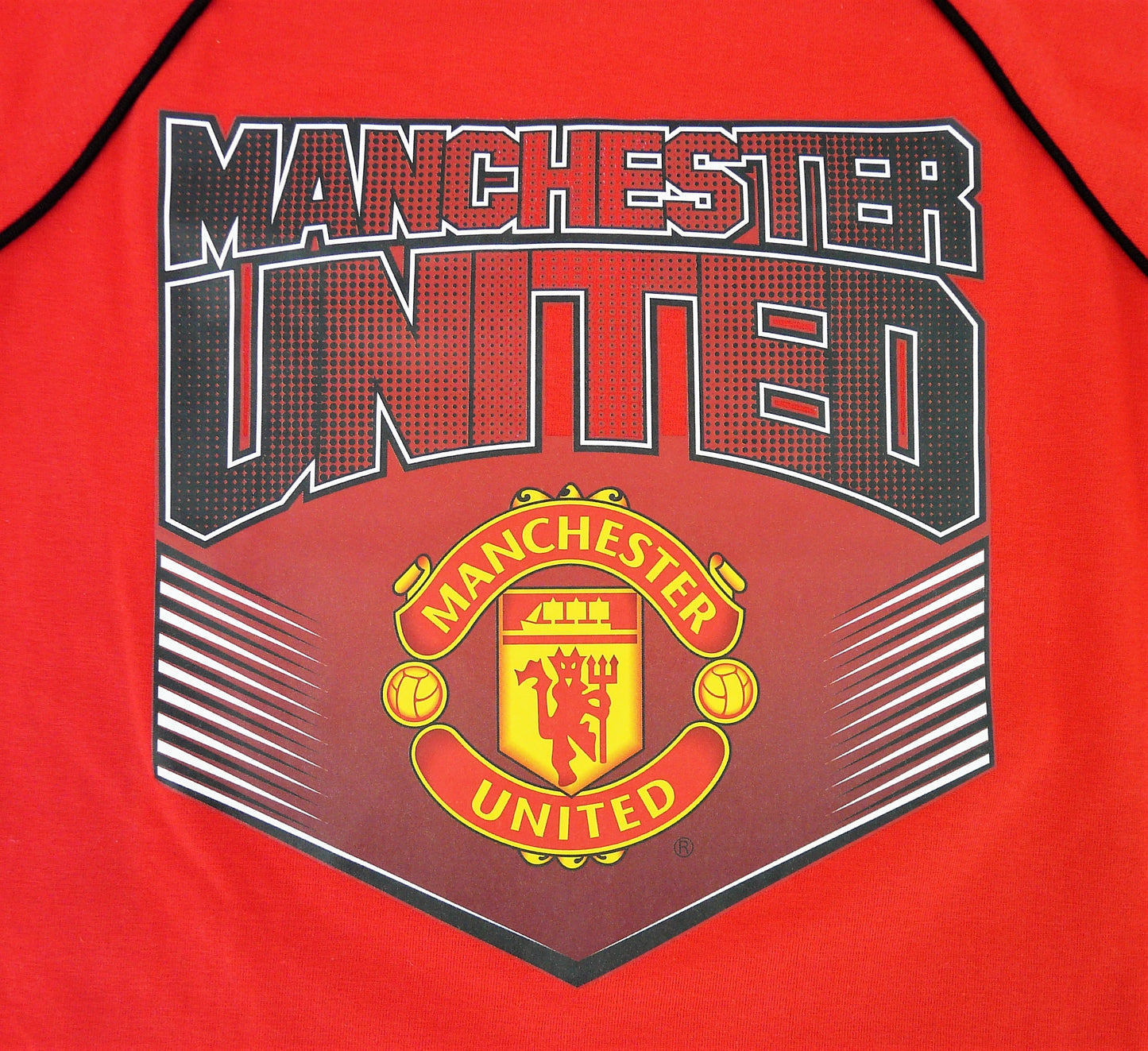 Manchester United Boys or Girls Logo 2 Piece Pyjama Set