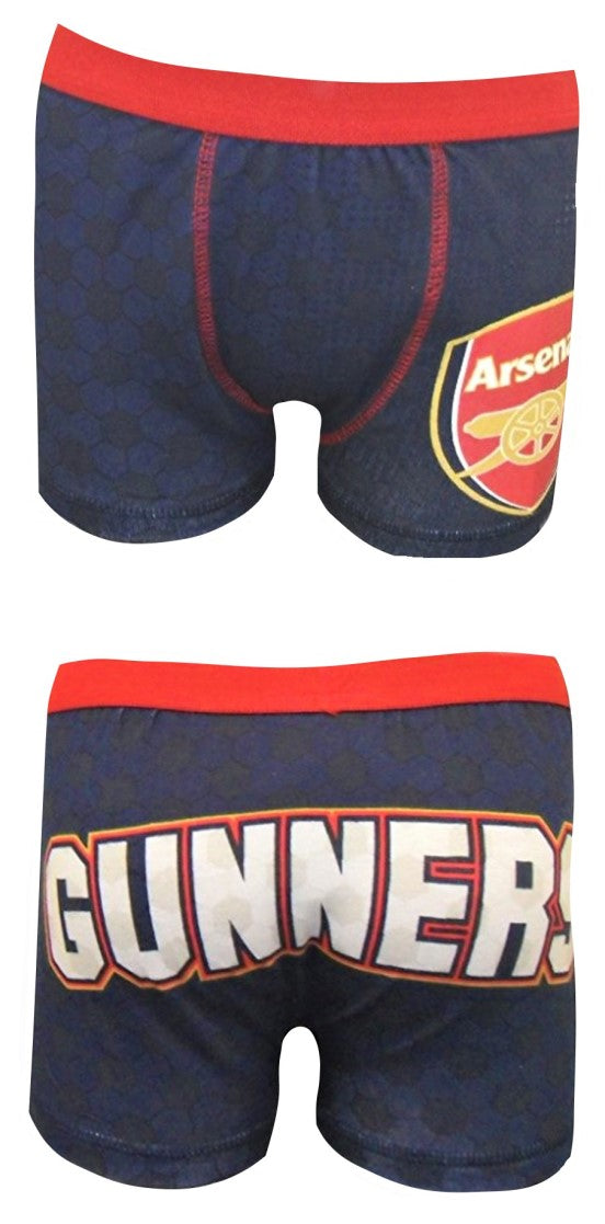 Arsenal Football Club Boy's 1 Pair Boxer Shorts