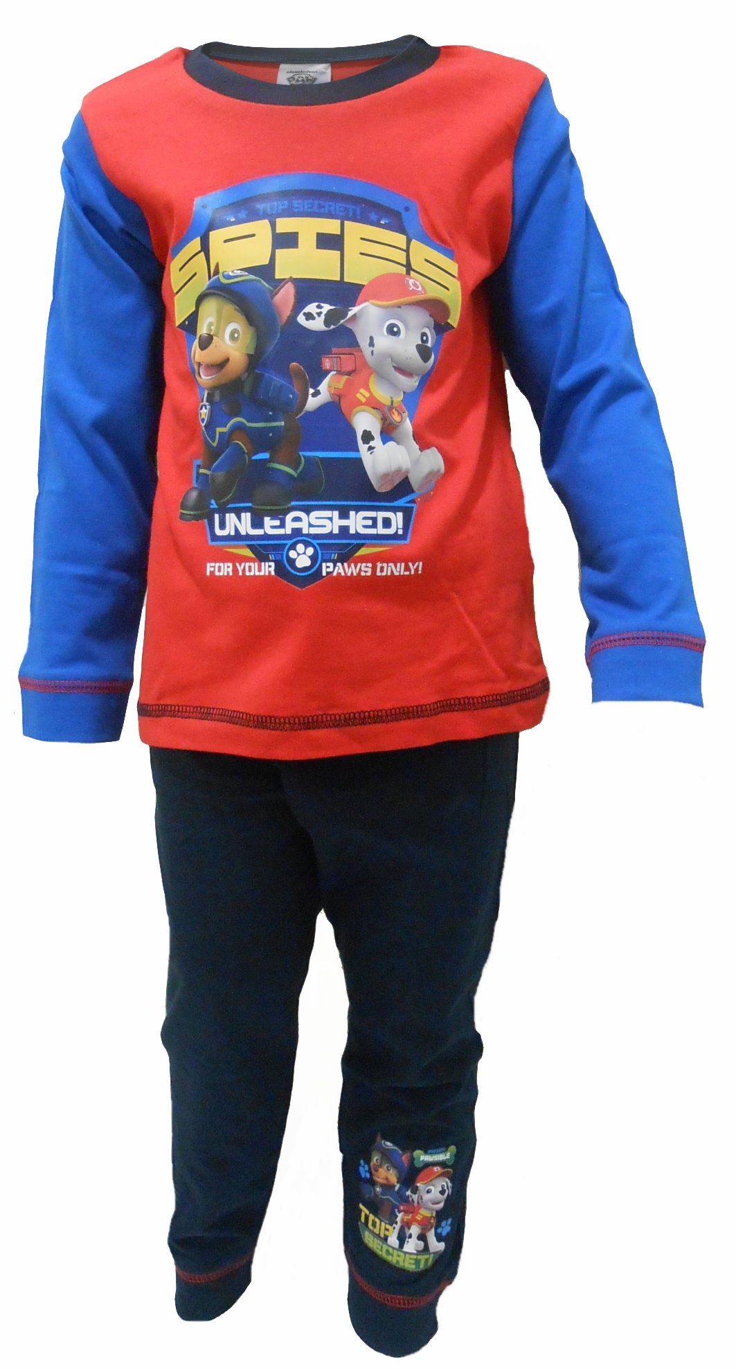 Paw Patrol "Unleashed" Boys Pyjamas 18 Months - 5 Years