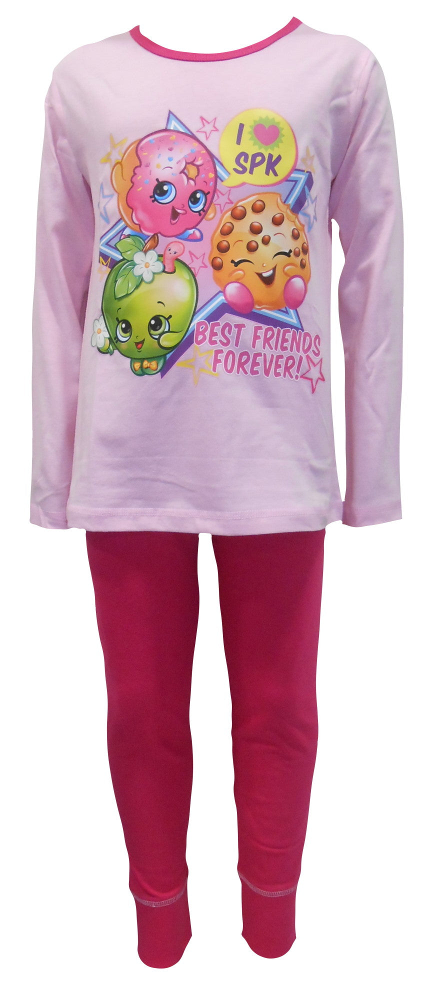 Shopkins Best Friends Forever Girls Pyjamas