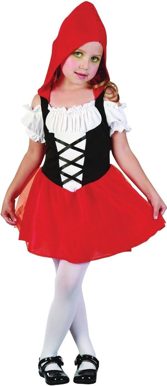 Red Riding Hood Toddler Fancy Dress Costume Age 3