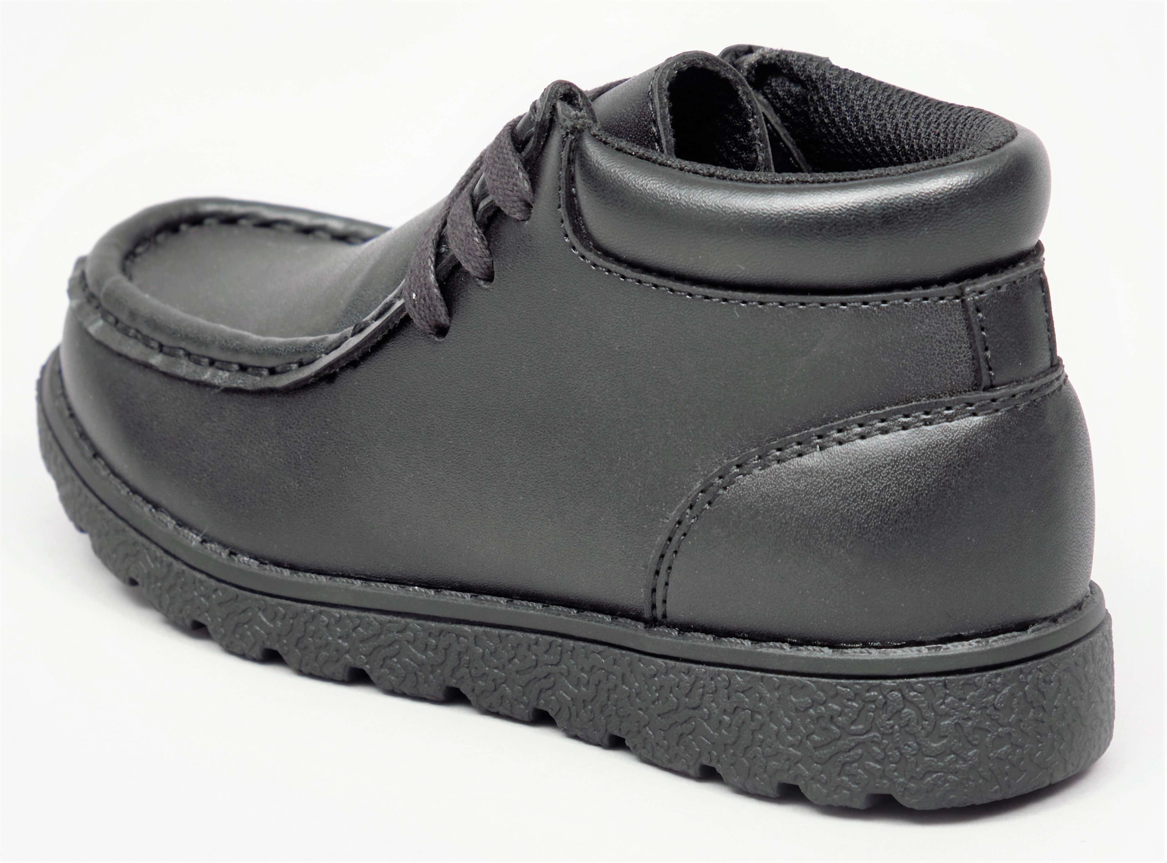 Clarks boys outlet black boots