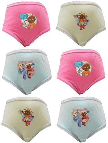 In the Night Garden Girl’s 6 Pack Knickers/Briefs 3-4 Years