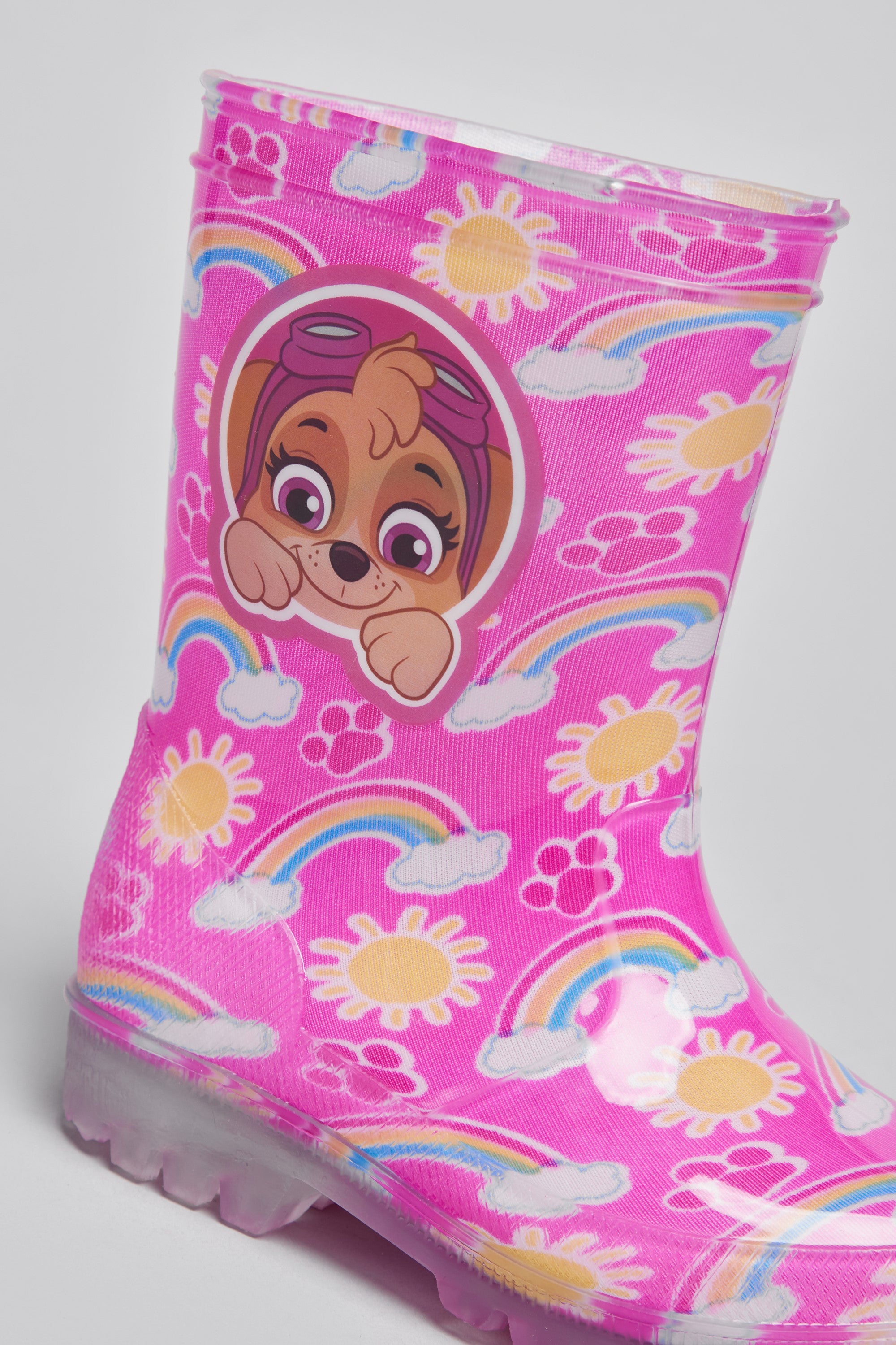 Paw patrol skye outlet rain boots