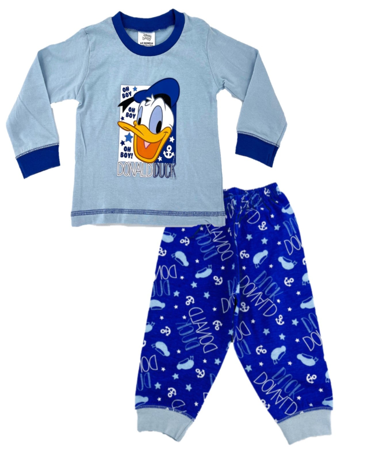 Disney Donald Duck Baby Boy 2 Piece Pyjama Set "Oh Boy!"