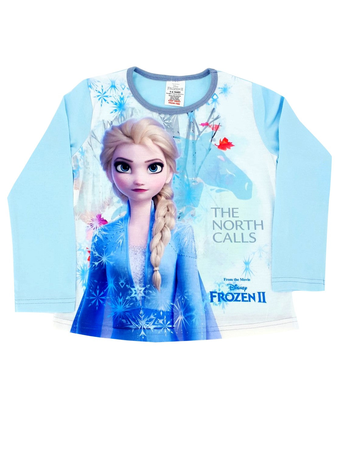 Disney Frozen Girl's Pyjama Set  "The North Calls" Anna & Elsa