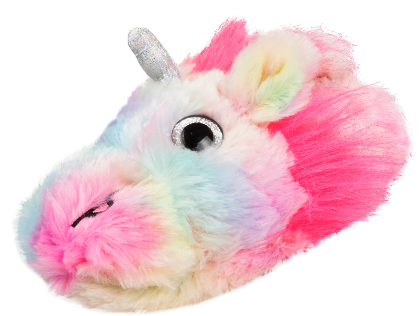 Rainbow Unicorn Girls Slippers