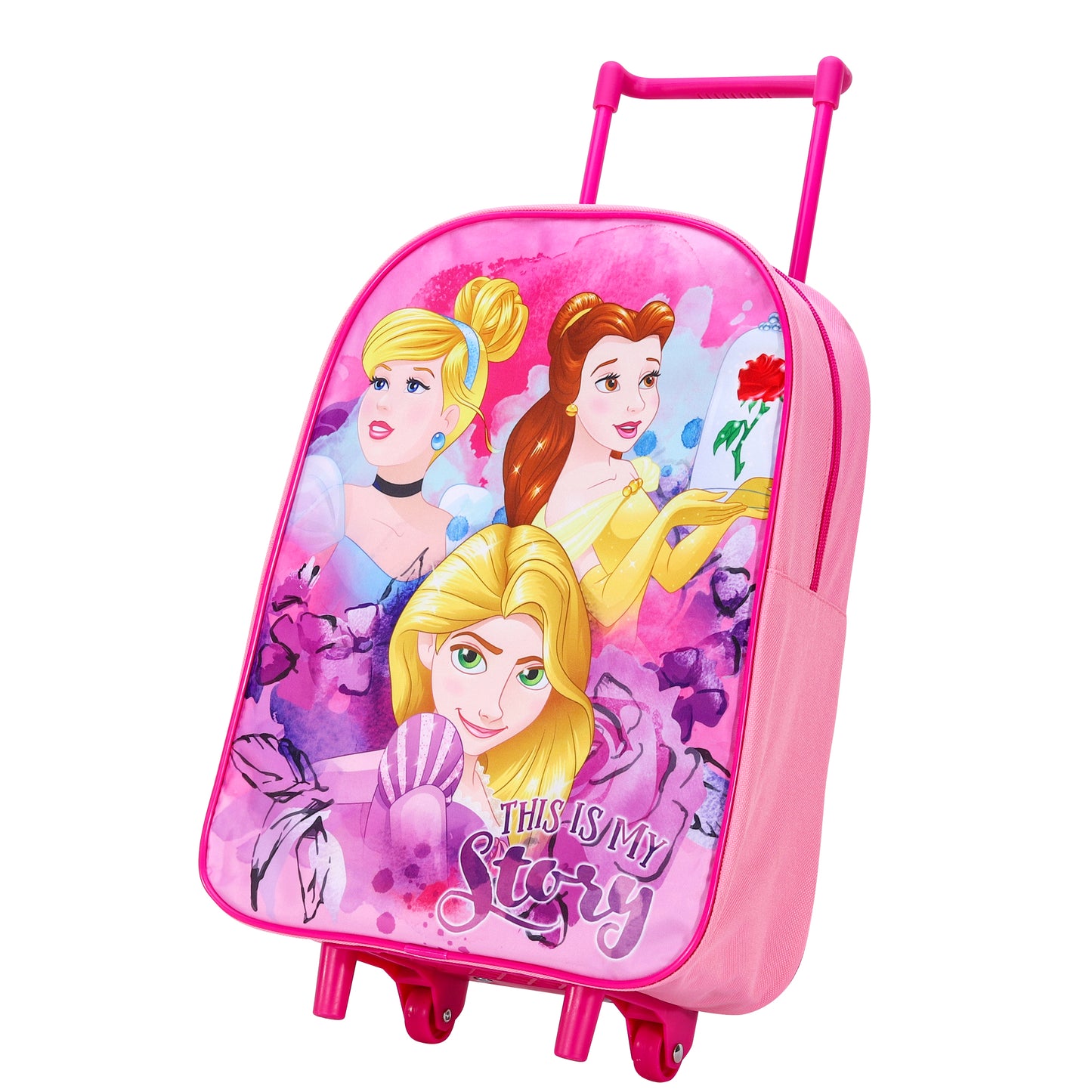 Disney Princess Girl’s Wheeled Trolley for School Travel Holidays