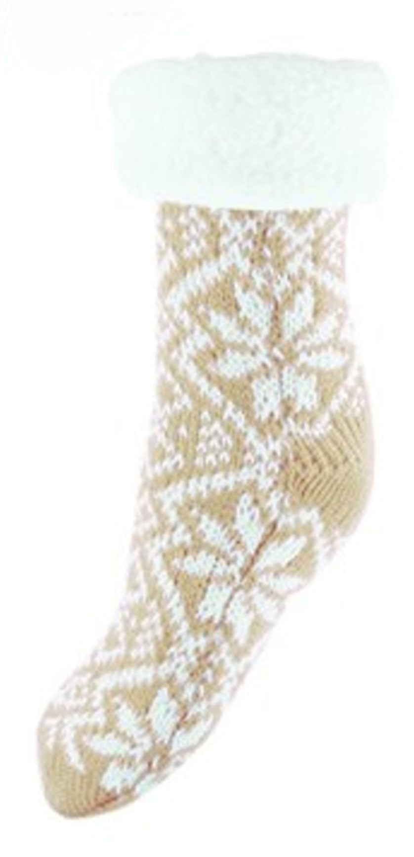 Ladies Chunky Patterned Knit Co-Zees Lounge Socks Size 4-6 EUR 36-39