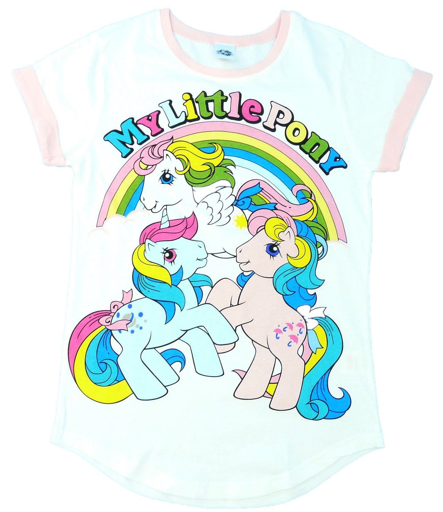 Ladies My Little Pony "Rainbow" Pyjama Set 100% Cotton