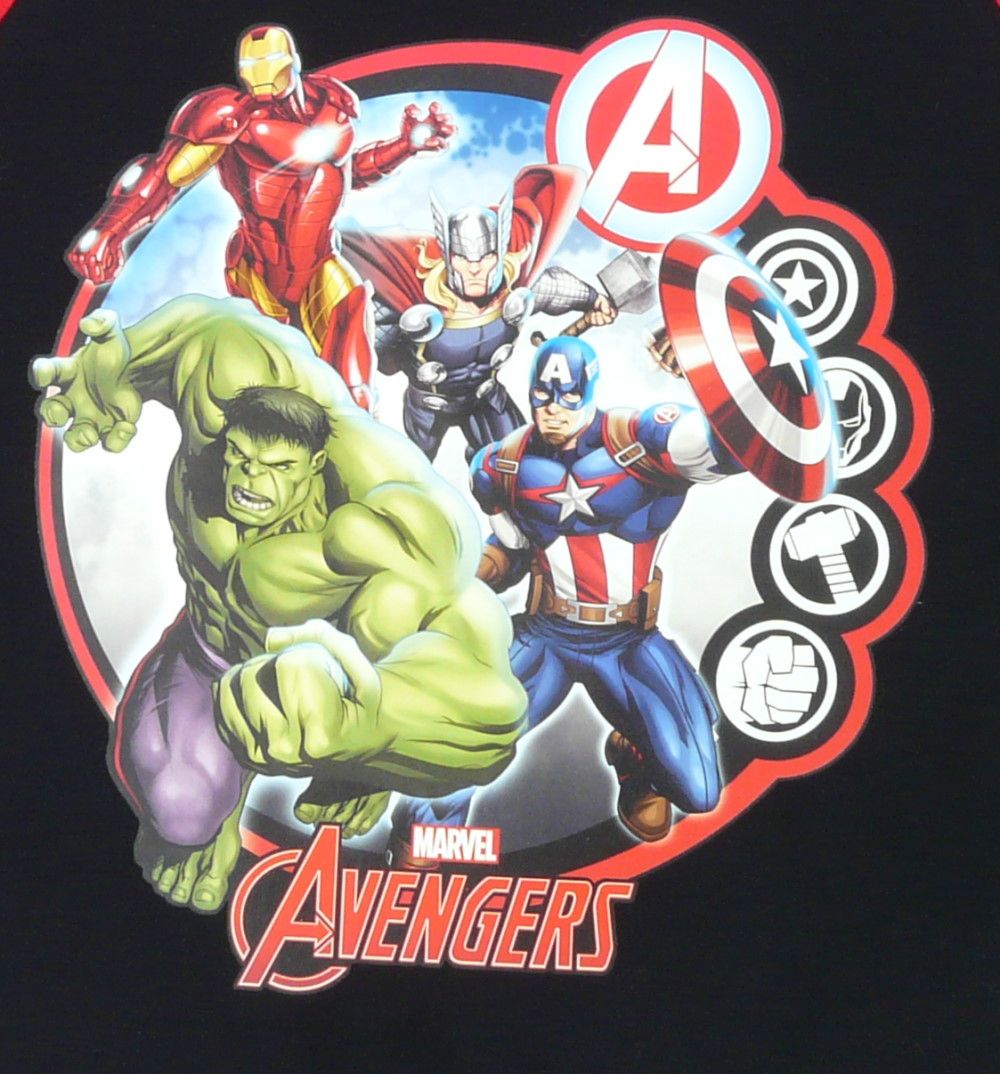 Marvel Avengers "Action" Boys Shortie Pyjamas