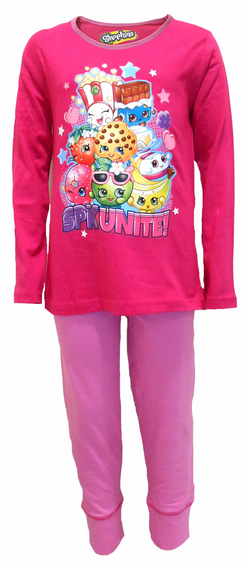 Shopkins "SPK Unite!" Girls Cotton Pyjamas