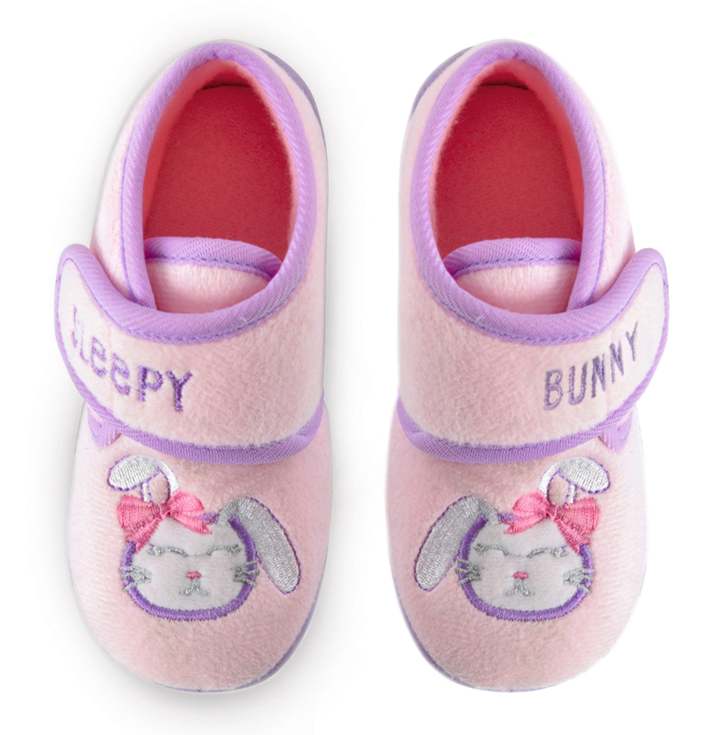 Sleepy Bunny Toddler Girls Slippers