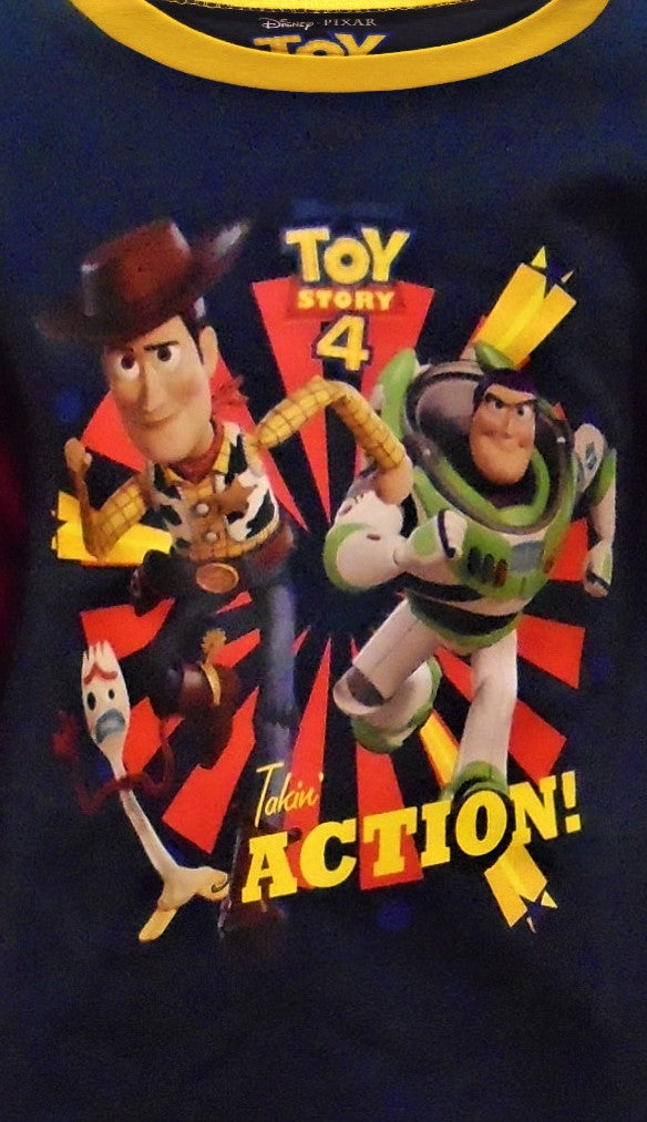 Disney Toy Story 4 Boys Pyjamas Woody Buzz Lightyear and Forky age 18-24 Months