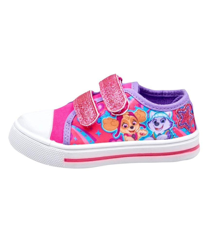 Paw Patrol Girls Canvas Low Top Pumps Trainers