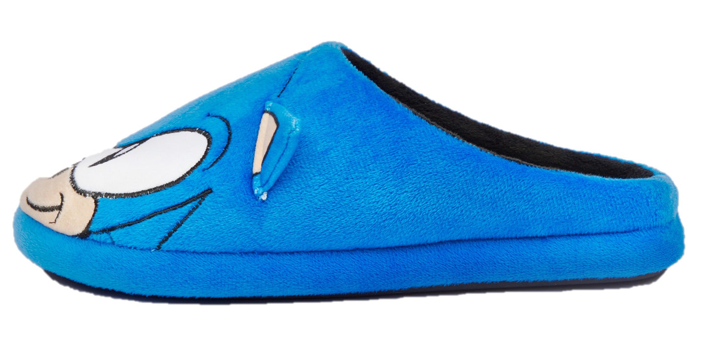 Sonic The Hedgehog Mens Mule Style Novelty Slippers