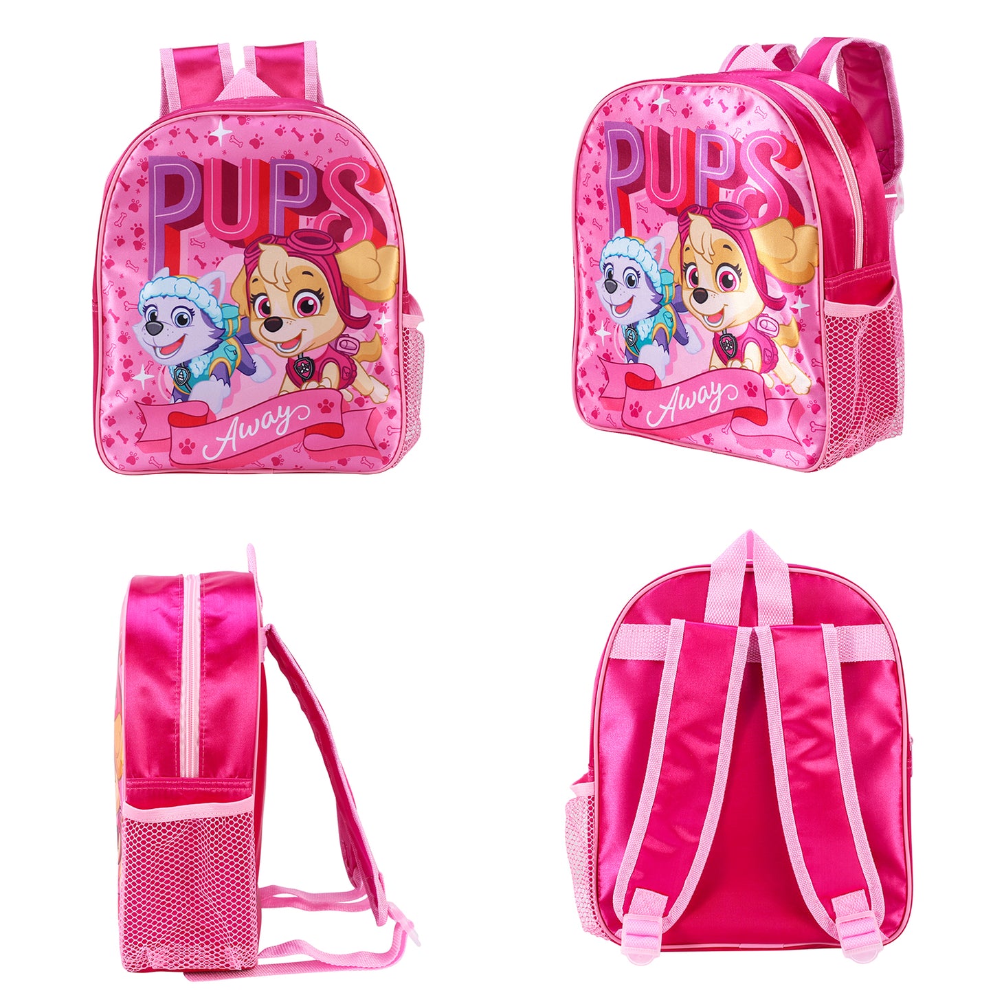 Paw Patrol Skye & Everest Pink Backpack School Bag