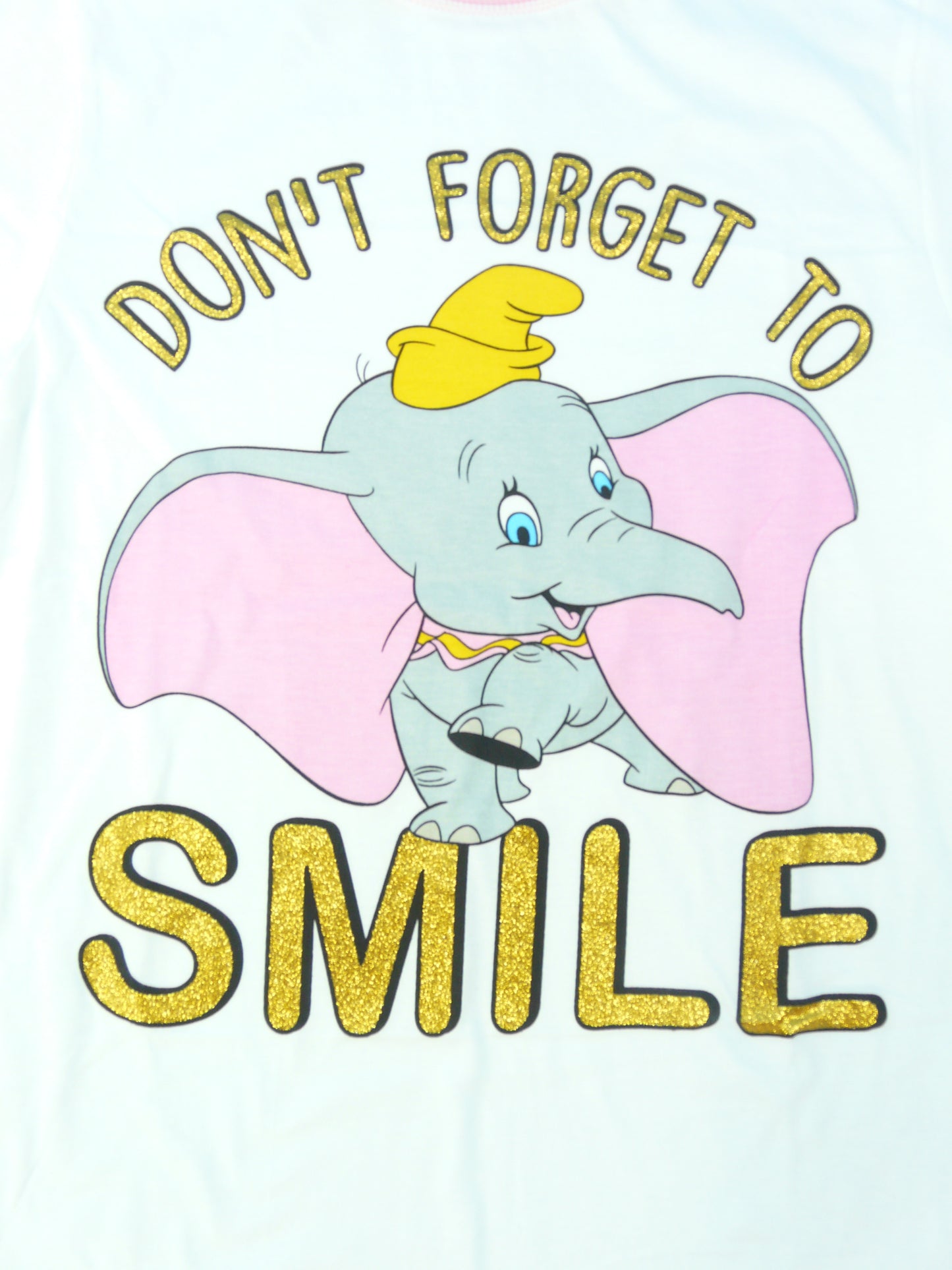 Dumbo "Don't forget to Smile"  Ladies Pyjamas