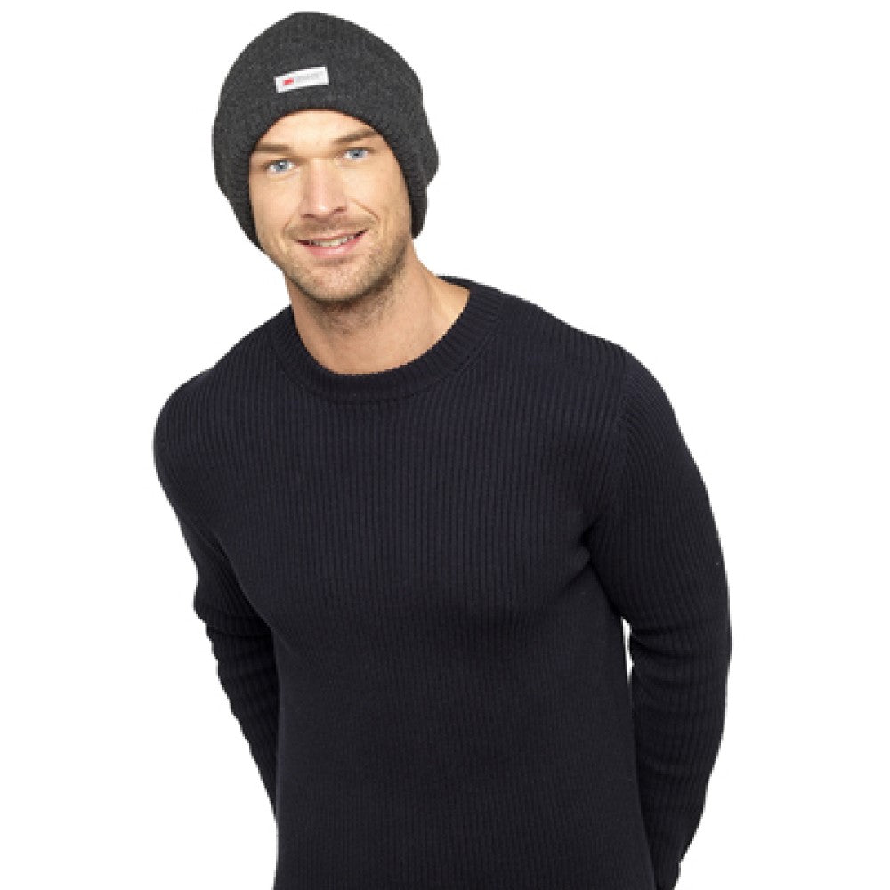 Men's Knitted Ribbed Thinsulate Hat