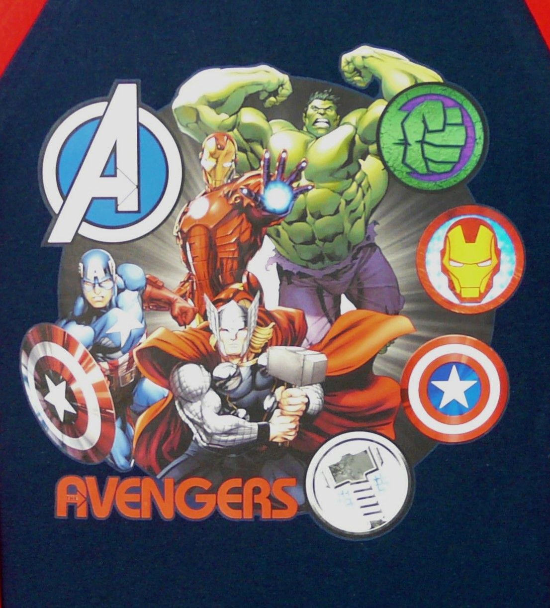Marvel Avengers "Icon Images" Boys Pyjamas