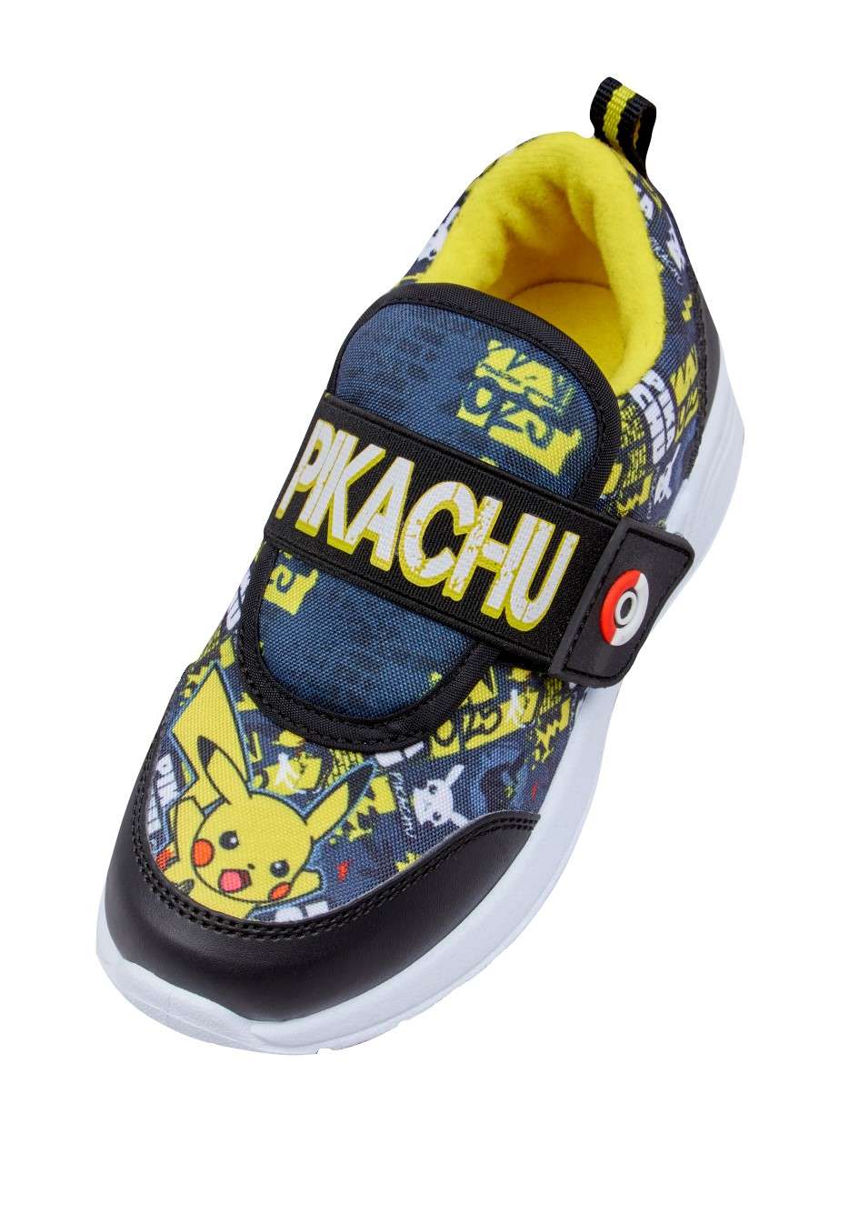 Pokémon Boys Black and Yellow Easy Close Trainers