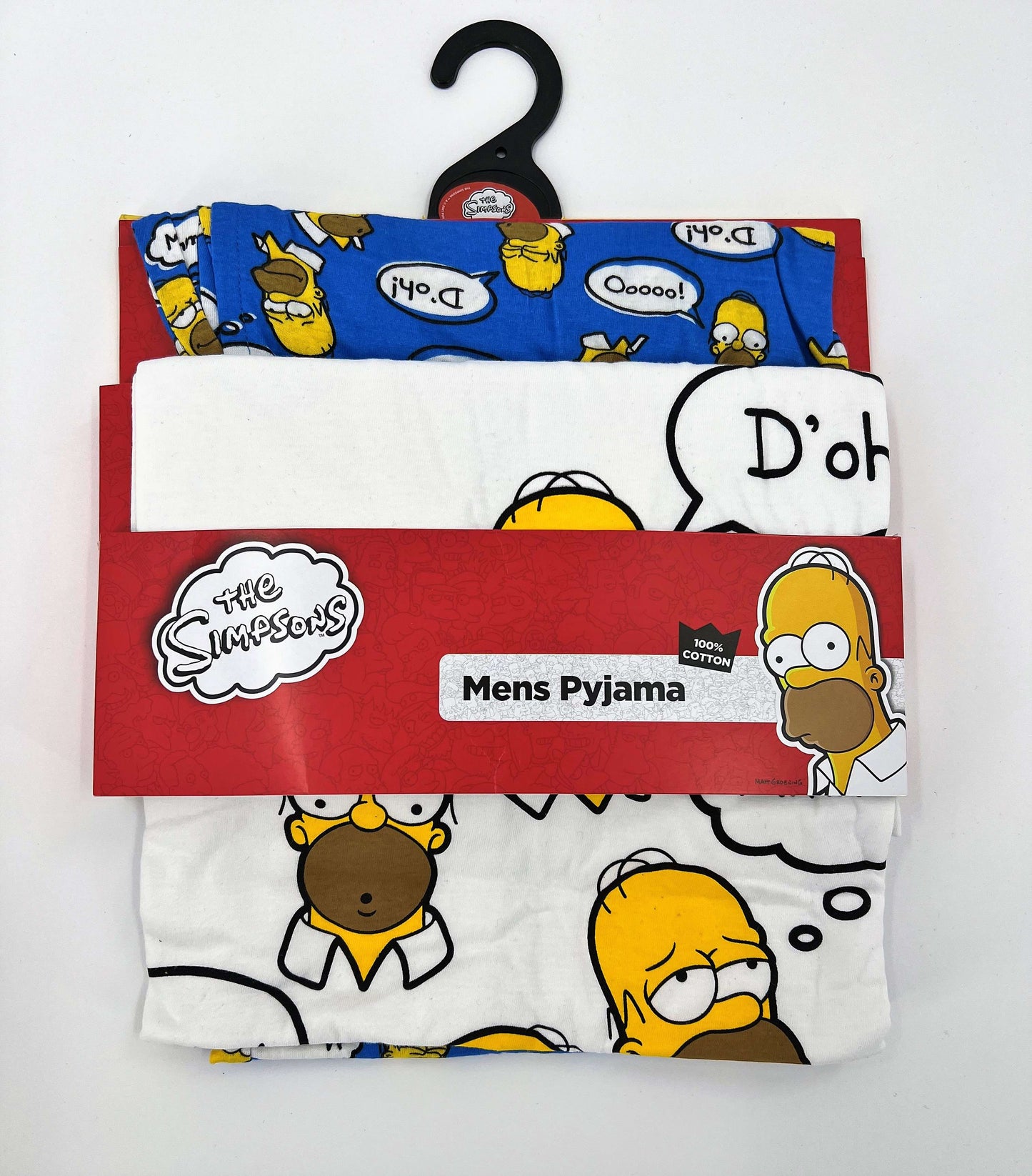 The Simpsons “D’oh”  Men’s 2 Piece Pyjama Set
