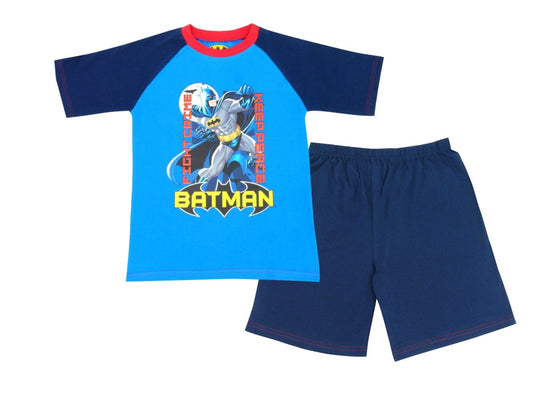Batman "Keep Peace" Boys Shortie Pyjamas