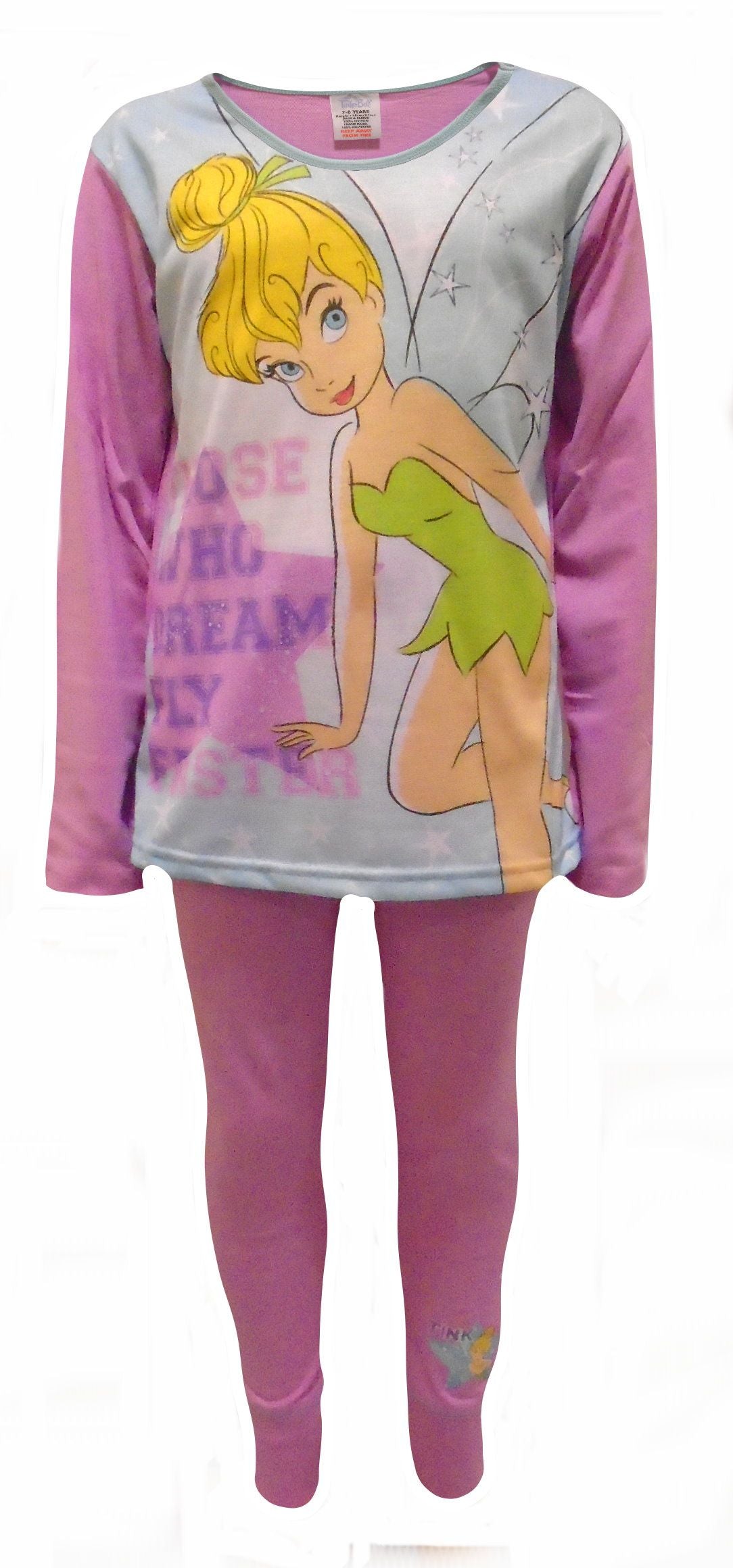 Disney Tinkerbell "Dream" Girl's Pyjamas