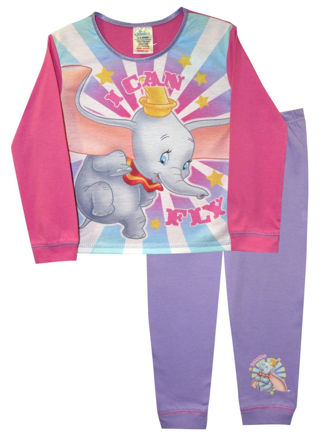 Dumbo "I can Fly" Girl's Pyjamas