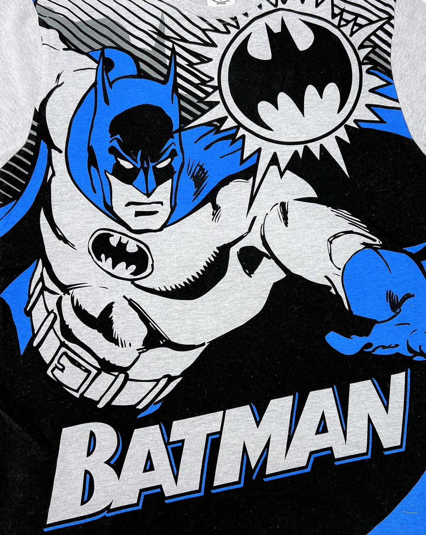 Batman Men’s 2 Piece Pyjama Set DC Comics Superhero
