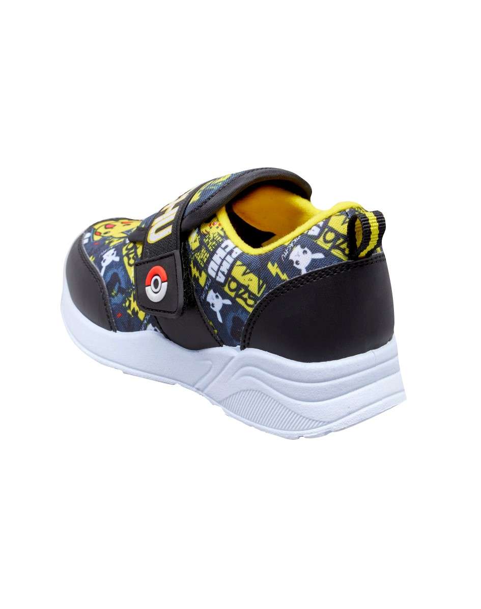 Pokémon Boys Black and Yellow Easy Close Trainers